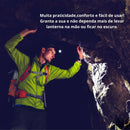 Lanterna De Cabeça Profissional Trabalho Funilaria Oferta Preto - Amarelo