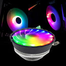 Cooler Universal Processador Cpu Led Rgb KP-VR301
