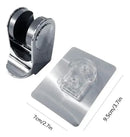 Suporte P/ Mangueira Chuveiro Ducha Higiênica Sem Furo Cromado