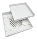 Ralo 15x15 Oculto Seca Piso/ Porcelanato Inteligente Cor BRANCO