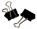 Prendedor De Papel Binder Clips 41mm C/ 12unid. Kaz Cor Preto