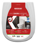 Assento Sanitário Almofadado Mebuki Icasa S CINZA...