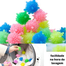 Esferas Lavar Roupas Maquina De Lavar Mágica Kit 4 Unidades Cor Sortidas