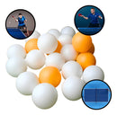 Kit 36 Bolinhas Para Jogar Tênis Mesa Bolinhas De Ping Pong Jogo Atacado Atmas
