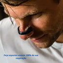 Kit Dilatador Respiratório Nasal Antironco  Preto P ao GG