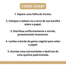 Papéis para cigarros Zomo Natural Perfect Black Brown - Natural Perfect Black de 1 x 50 u