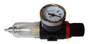 Filtro De Ar Para Pintura C Regulador Pressão 1/4 Compressor