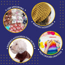 Kit Com 20 Agulhas De Crochê De Bambum Com Estojo - Prm