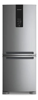 Geladeira Frost Free Brastemp Inverse 447 Litros Inox Bre57fk