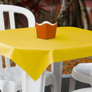 Kit Festa Toalha Para Mesa De Plástico Des Kit Toalha Amarela