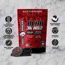 Kit Mass C/ Creatina + Bcaa 3k + Creatine + Shaker Buanilha Sabor Vitamina de Banana
