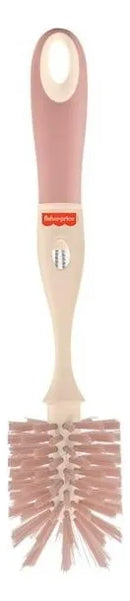 Escova de mamadeira Fisher-Price Escova 2 em 1 First Moments rosa