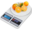 Balança Digital De Precisão Cozinha 10kg Nutrição E Dieta Capacidade Máxima 10 Kg Cor Branco Be Smart com Pilhas