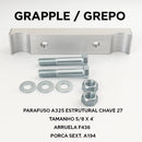 Grepo Para Boxtruss Q30/p30 Em Alumínio + Parafusos A325