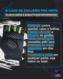 Luva Meio Dedo Ciclismo Bicicleta Bike Masculina Femin Verde M