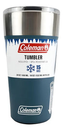 Coleman Copo Termico De Cerveja Inox Com Abridor Azul 600ml