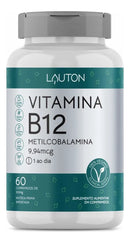 Suplemento Em Cápsulas Lauton Nutrition Vitamina B12 Em Pote De 60g Un