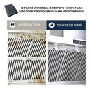 4 Filtros Mantas P/ Coifa Depurador Exaustor Todas Marcas