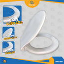 Assento Sanitário Tampa Vaso Celite Deca Icasa Incepa Logasa Soprado Oval Universal Branco