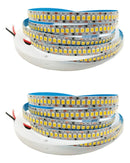 Kit 2 Fita Led 240leds Alta Potência Rolo 5m Cada 3000k Perfil De Led Iluminação