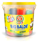 Massinha de modelar Acrilex Big balde dentro balde
