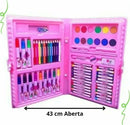 Maleta De Pintura Infantil Estojo Material Escolar 68 Peças