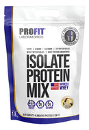 Suplemento en pó ProFit Laboratórios Proteínas de Isolate Protein Mix sabor baunilha x 1.8kg