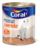 Massa Corrida Coral 1,5kg Branco Fosco