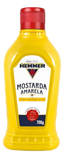 Mostarda Amarela Tipo Americana Squeeze 700g Hemmer