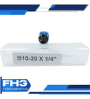 Lima Rotativa Cilíndrica Metal Duro 10mm X 20 Haste 1/4