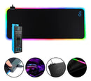 Mouse Pad Gamer 90x40 Base Antiderrapante Iluminação Led Rgb Aitek DELTA-P9040 G