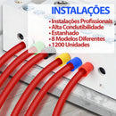 1200 Terminais Elétricos Tubular Ilhós Pre Isolado Para Fio Estojo 8 Modelos Diferentes Luatek Lwj-134