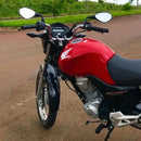 Retrovisor Bmw F800 Haste Curta Rebaixada 90° Convexa Honda