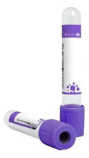 Tubo De Coleta Tampa Roxa Com Edta K3 4ml Fl5-1304s 100un