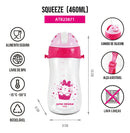 Lancheira Bolsa Térmica Infantil Escolar + Marmita + Garrafi Cor Pink