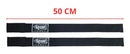 Tala Straps Crossfit Exercício Musculação Academia Par Spank Cor Preto