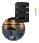 1 Arandela Massuia Frisada Externa Inte Cinza 127/220V