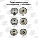 Kit 4 Espalhadores Tampas Do Fogão Esmaltec Topázio 4 Bocas