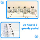 Kit 2 Comedouro Pesado De Alumínio Grande Cachorro 1900ml