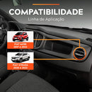 Par Difusor Saida De Ar Lateral Fiat Mobi Nova Strada Preto
