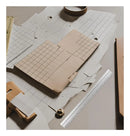 Regua De Aluminio De 30cm Escola Escritorio Trabalho MFL