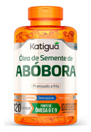 Kit 2 Oleo de Semente De Abobora 1000mg 120 Cápsulas Katigua