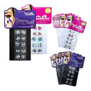 Kit Adesivos De Unha Artesanal 50 Branquinho 50 Tradicional