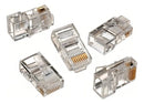 Conector de rede Exbom EZ-RJ45 100 Unidades