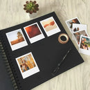 Álbum De Fotos Scrapbook Livro De Assinaturas Médio - Preto
