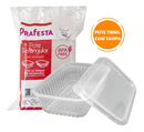 Pote Descartável 750ml Freezer Microondas Marmita - com 24 Un. Cor Transparente