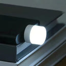 Mini Luminária Luz Lampada Led Abajur Usb Not Branco