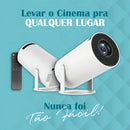 Mini Projetor Portátil Davely 4k Android Full Hd Smart Wifi Cinema Home Hy300