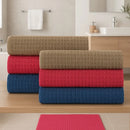 Kit 6 Pisos Tapete Para Banheiro Saída De Box Cores Supremo