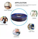 Fio Para Fita Led Rgb 5050 3528 4 Vias - 5 Metros